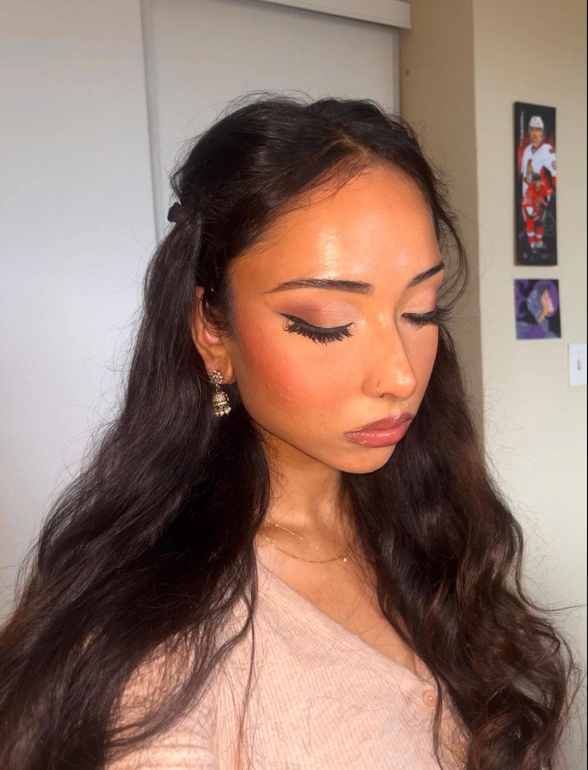 Glam makeup look by Zara Does Makeup Ottawa
